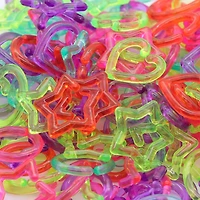 Rainbow Heart, Star & Circle Chain Links by Creatology™