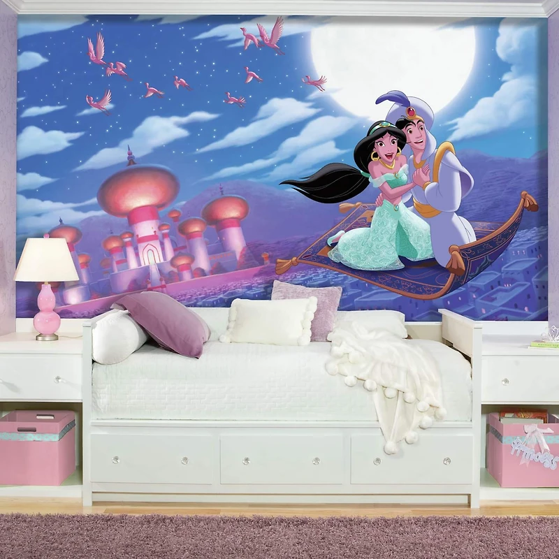 Disney® Aladdin XL Chair Rail Prepasted Mural