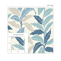 Tommy Bahama Leafy Peel & Stick Wallpaper