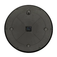 20" Glass Contemporary Wall Clock