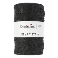 150yd. Black Jute Spool by Recollections™