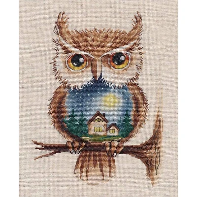 Oven Moonlit Night Cross Stitch Kit