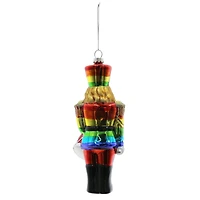 6.5" Pride Nutcracker Glass Ornament by Ashland®