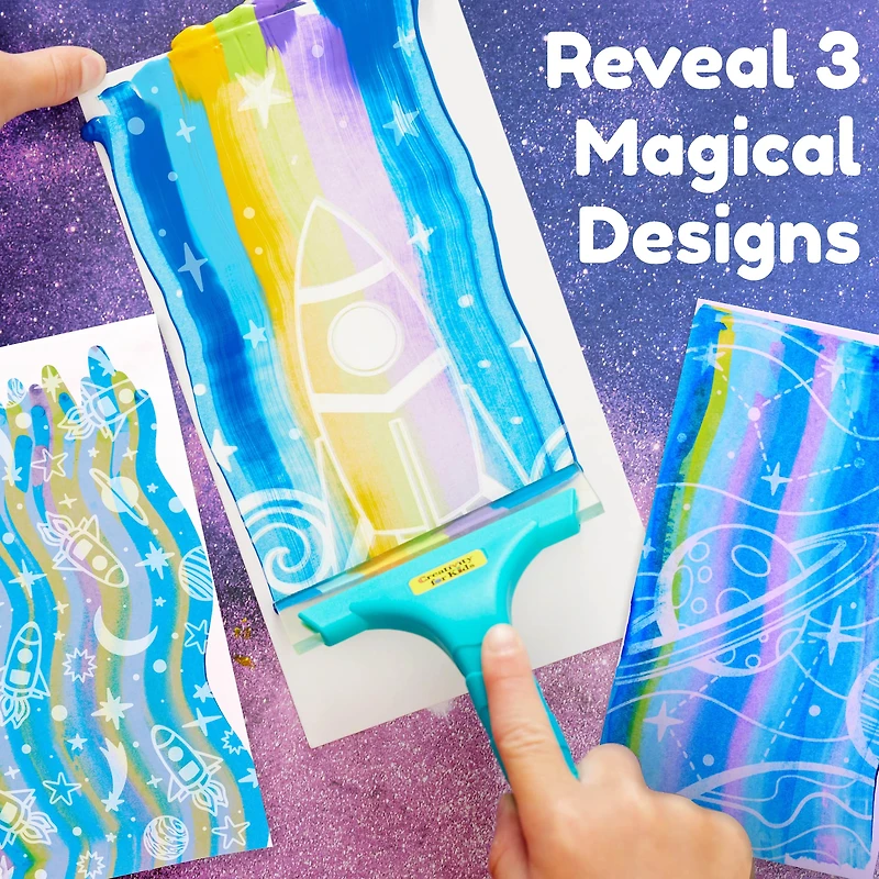 Creativity for Kids® Outer Space Squeegeez Magic Reveal Art