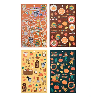 256-Piece Thanksgiving Sticker Book by Creatology™
