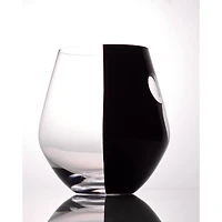 JoyJolt® Disney® 20oz. Luxury Mickey Mouse Crystal Stemless Wine Glass, 2ct.