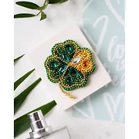 Abris Art Good Luck Leaf Bead Embroidery Decoration Kit