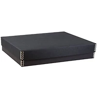 JAM Paper Black Kraft File Box
