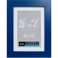 Sapphire Blue Belmont Frame with Mat by Studio Décor