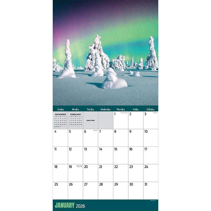 2026 Weather Wall Calendar