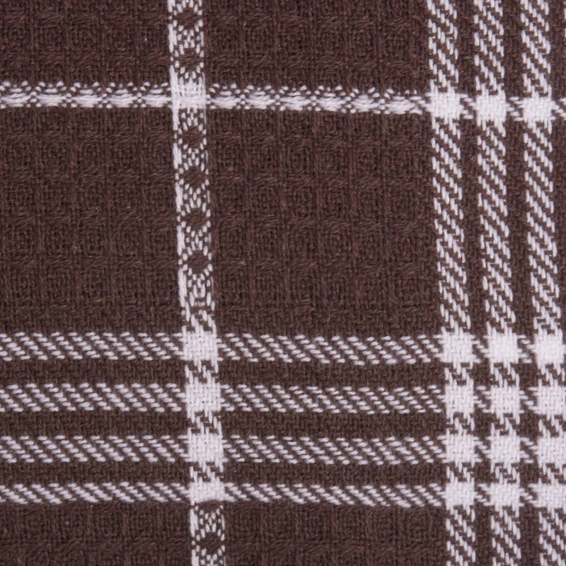 J&M Mocha Waffle Weave Dishcloth, 12ct.