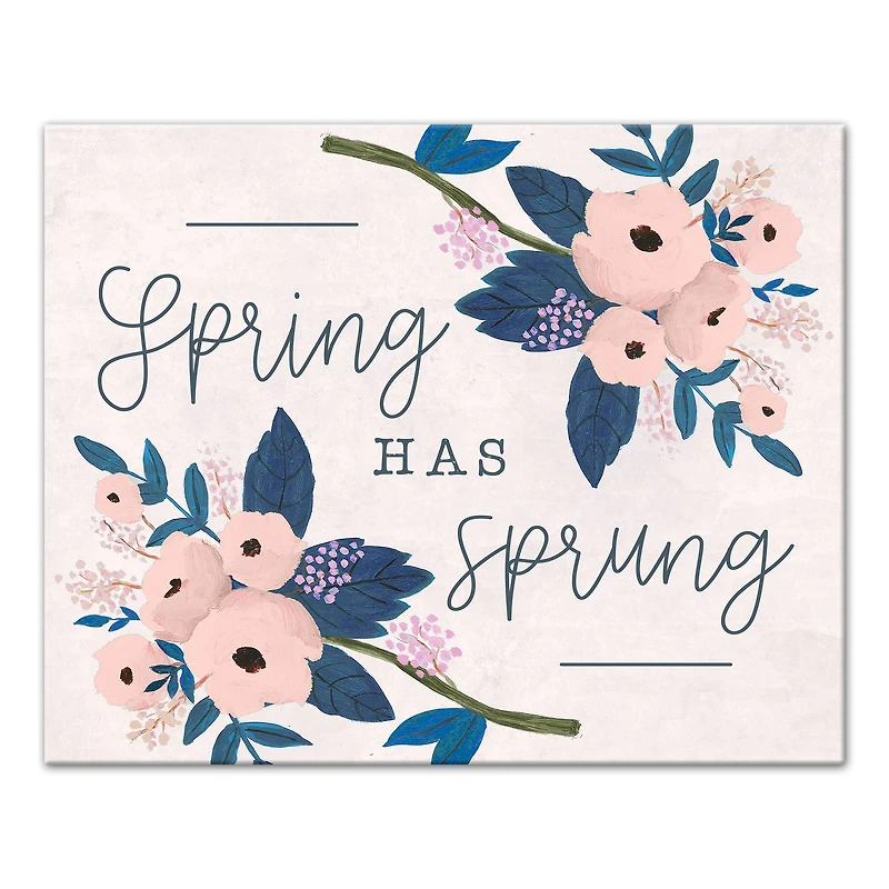 Spring Sprung Stems 16" x 20" Canvas Wall Art