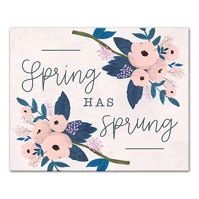 Spring Sprung  Stems 16" x 20" Canvas Wall Art