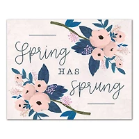 Spring Sprung  Stems 16" x 20" Canvas Wall Art