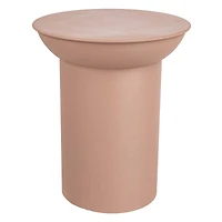 Hello Honey® 19" Modern Textured Metal Side Table