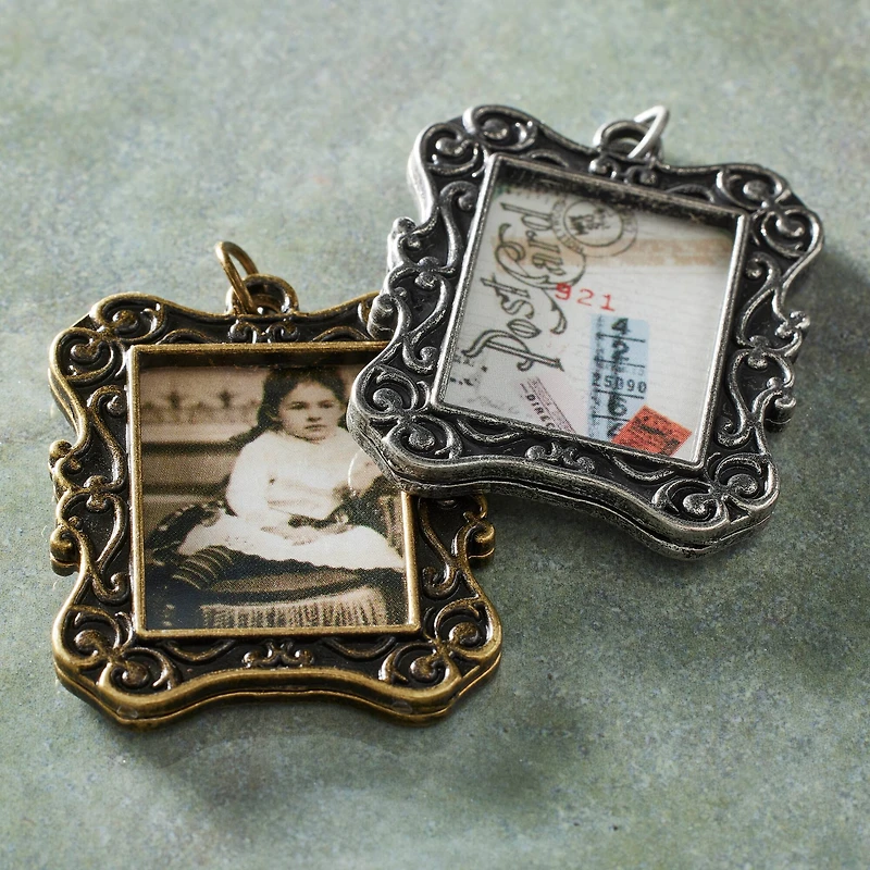 Found Objects™ Frame Charms By Bead Landing™