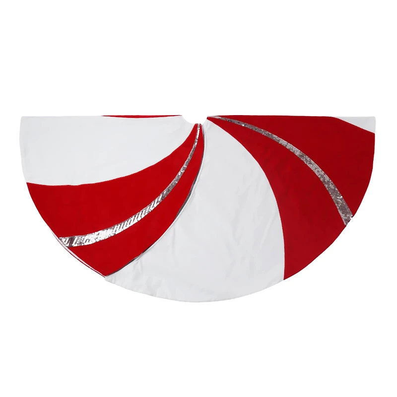 4ft. Peppermint Sequin Tree Skirt by Ashland®