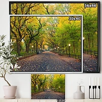 Designart - The Mall Area in Central Park