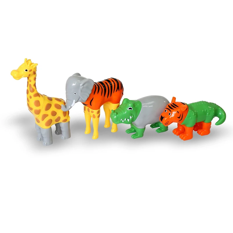 Popular Playthings® Magnetic Mix or Match Jungle Animals