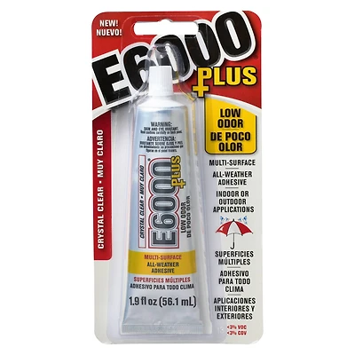 E6000® Plus Crystal Clear All-Weather Adhesive