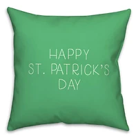 Leprechaun Suit Print Throw Pillow