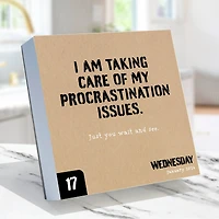 TF Publishing 2024 Anti Affirmations/Daily Sarcasm Daily Desktop Calendar