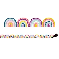 Teacher Created Resources Oh Happy Day Rainbows Magnetic Border, 48ft.