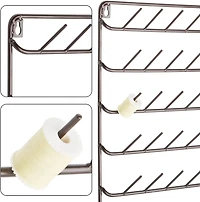 NEX™ Brown 54-Spool Wall-Mounted Sewing Thread Rack, 4ct.