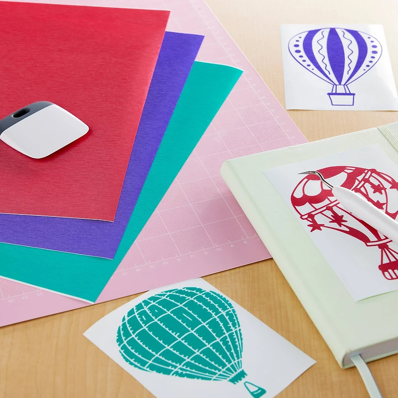 Cricut® Premium Vinyl Sampler Brights True Brushed 