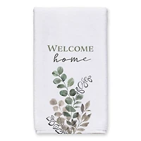 Sage Tan Leaves 16" x 25" Towel Set