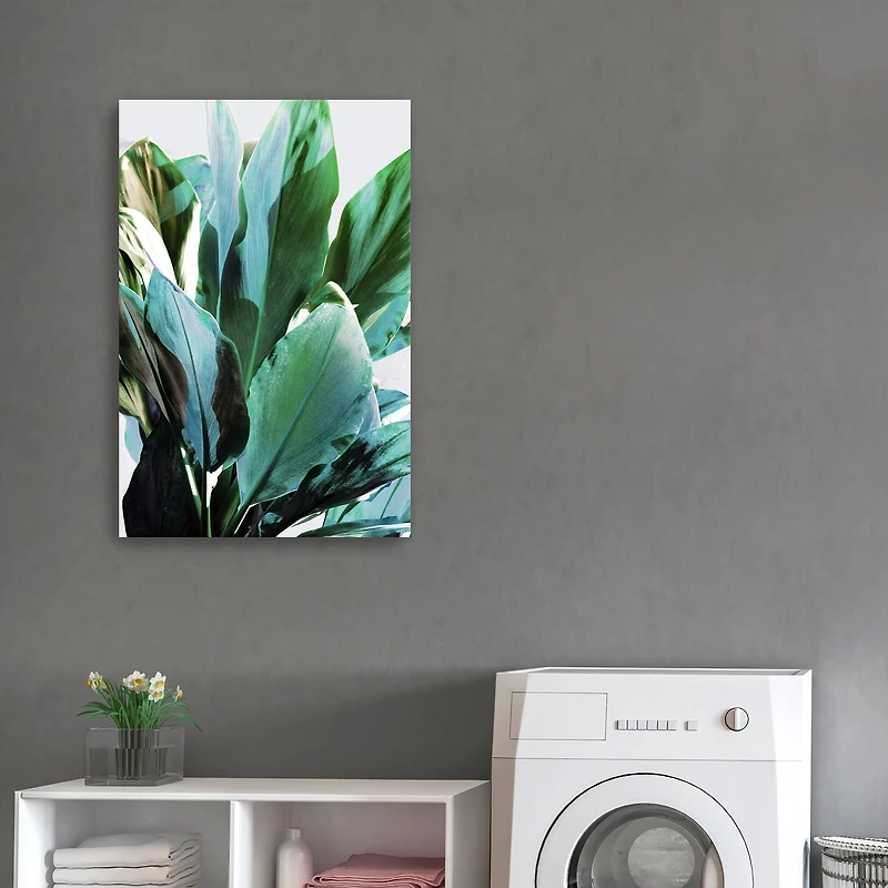 Lumaprints Green Leaves III Giclée Canvas