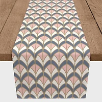 Art Deco Bright 16" x 72" Poly Twill Table Runner