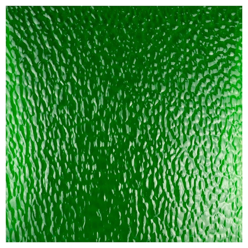 Oceanside Compatible™ 12" Medium Green Hammered Fusible Stained Glass Sheet