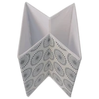 DII® Square Gray Starburst Nonwoven Polyester Cube, 2ct.