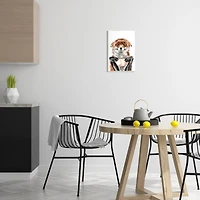 Stupell Industries Happy Fox with Coffee Wall Plaque Art