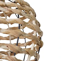 American Art Decor Turtle Grass Basket - 13.78" x 24.02"