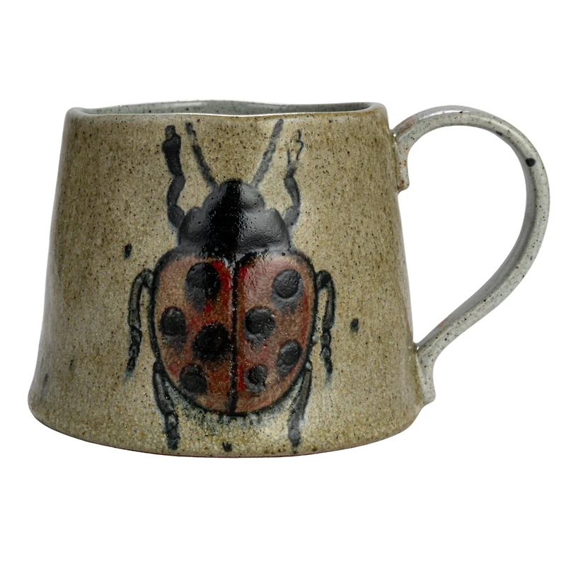 Hello Honey® Insect & Bird Design Stoneware Mug Set