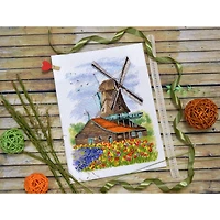 Oven Windmill Holland Cross Stitch Kit