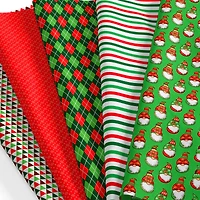 SINGER Christmas Gnome Holiday 5 Piece Fat Quarter Bundle