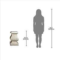 Design Toscano® 24.5" Villa di Castello Florentine Statuary Pedestal