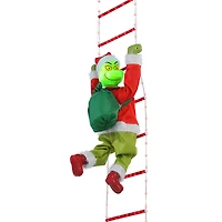 Mr. Christmas 10ft. Outdoor Animated Rope Ladder Climbing Grinch™