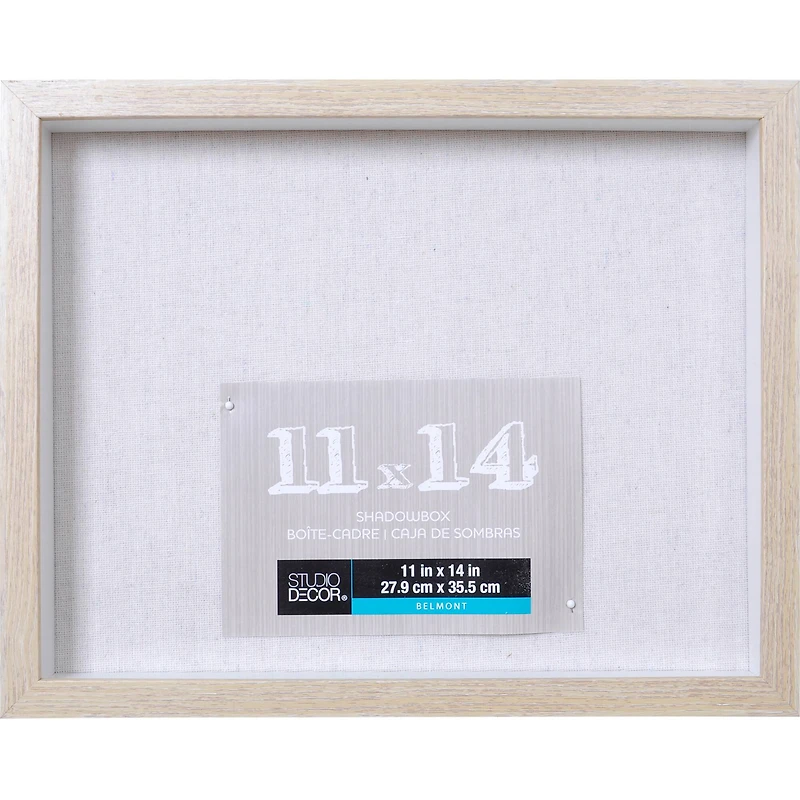 8 Pack: Blonde Belmont 11" x 14" Shadowbox by Studio Décor®
