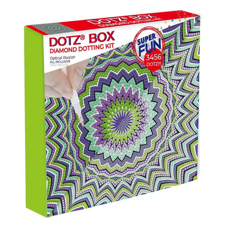Diamond Dotz® Optical Illusion Diamond Box Painting Kit