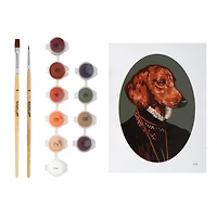 Dapper Dachshund Paint-by-Number Framed Mini Kit by Artist's Loft®