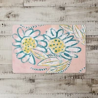 Funky Florals 27" x 18" Floor Mat