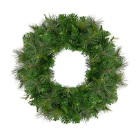 24" Canyon Pine Mixed Greens Artificial Wreath