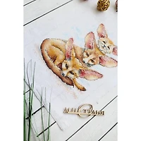 MP Studia Fennec Fox Family Cross Stitch Kit