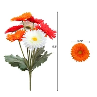 17.5" Mixed Gerbera Daisy Bush by Ashland