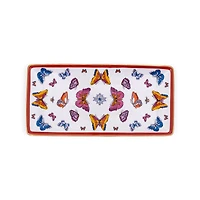 Vera Bradley Ceramic Rectangle Tray, Wing Study