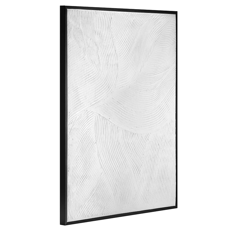 American Art Decor Canvas of Possibility Framed Textured Print - 31" x 41"